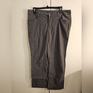 Eddie Bauer Womans Size 10 Gray Convertible Pants